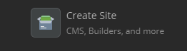 myWeb Studio Builder Create