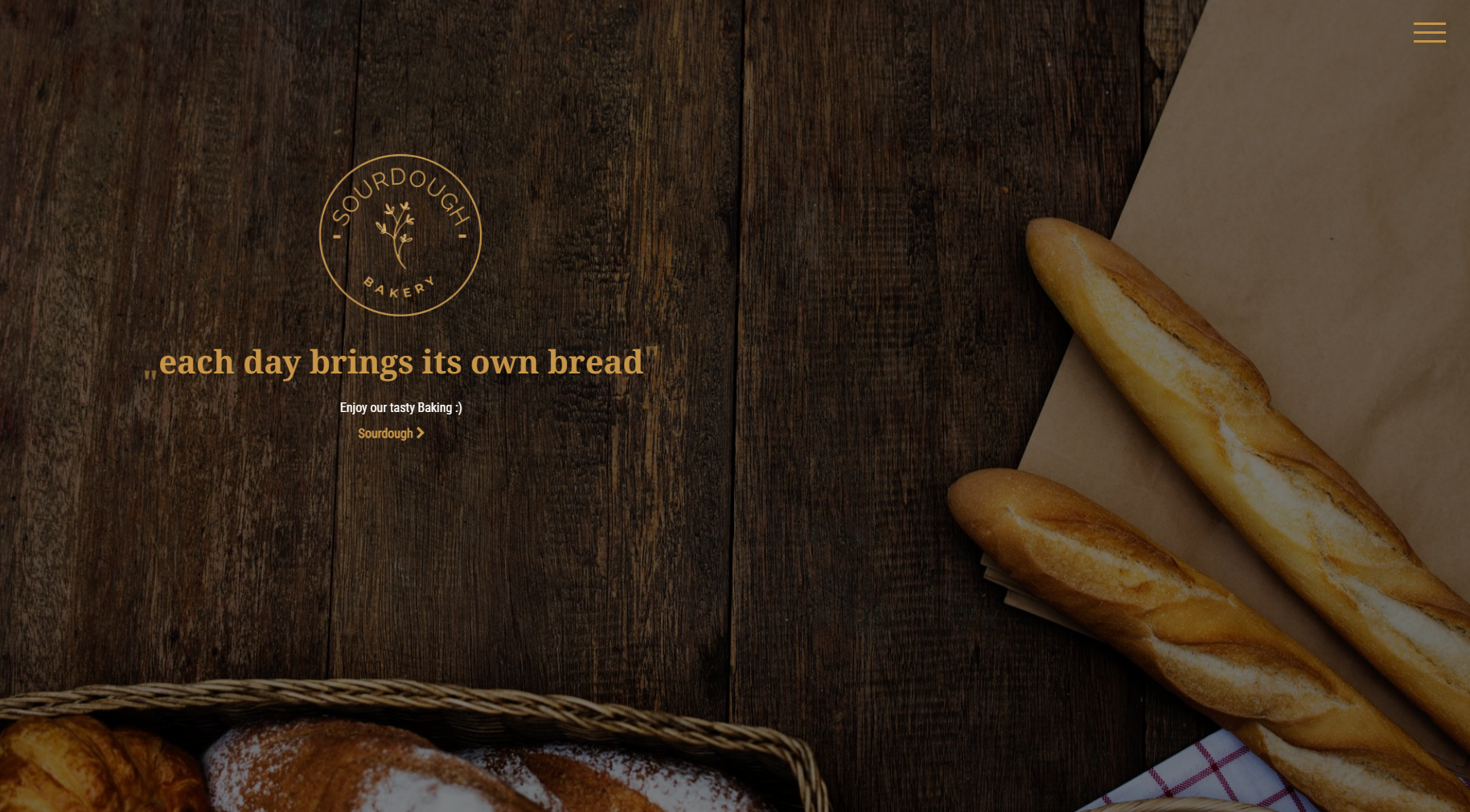 Tasty Bakery Website by LONE Web Studio