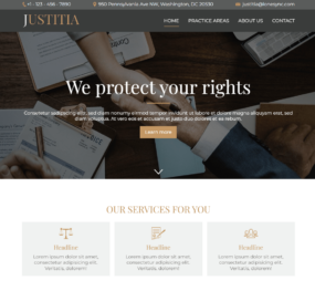 LONE Web Studio Justitia Demo