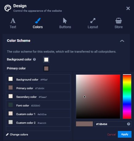 LoneSync DX Web Studio Design Options